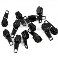 Cursori nr. 3 pentru fermoar nylon - negru