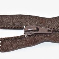 Fermoare nylon fixe nr. 5 - 35 cm maro