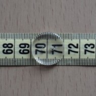 Nasturi lenjerie transparenti nr. 32 - 21 mm