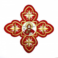 Ornament bisericesc - bordo