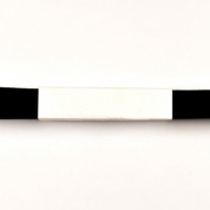 Panglica satin 10 mm - negru