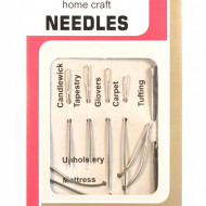 Set ace de cusut pielarie - 7 ace / set