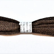 Sireturi bocanci 130 cm - maro - plate