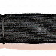 Tresa elastica Eva 40 mm - 10 m / rola negru