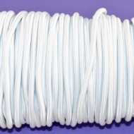 Elastic rotund F - 4 mm - 100 m alb
