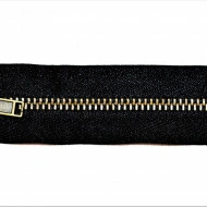 Fermoare metal fixe nr. 3 - 10 cm negre