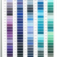 Ata brodat Isacord 5000 m Tex 27 - color