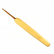Crosete aluminiu cu maner de bambus 2.5 mm - 10 buc set