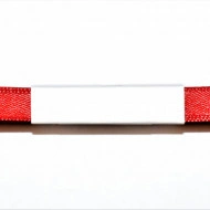 Panglica satin 10 mm - 10 m rosu
