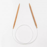 Andrele circulare bambus cu fir nylon - 3 mm