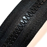 Fermoare plastic detasabile nr. 10 - 90 cm negru - Img 2