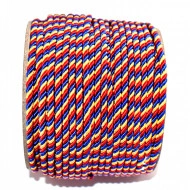 Snur tricolor Albano 3 mm - 50 m rola