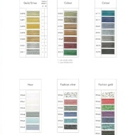 Ata metalica brodat Isamet 40 KS - 5000 m - color