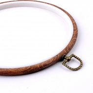 Cadru broderie - gherghef - d 26 cm - Img 2