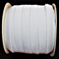 Elastic Moise 14 mm alb - 50 m rola
