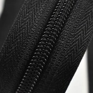 Fermoare nylon detasabil nr. 5 - 65 cm negru