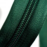 Fermoare nylon detasabil nr. 5 - 70 cm verde