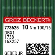 GROZ-BECKERT DBX1/1738 GEBEDUR - 100/16