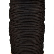 Snur bumbac 4.5 mm - 100 m rola - negru - art. 503