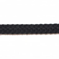 Snur bumbac Isac 6 mm - 200 m rola - negru