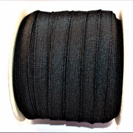 Elastic Moise 14 mm negru - 50 m rola