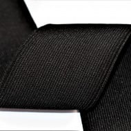 Elastic Moise 40 mm negru - 25 m rola