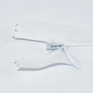 Fermoare ascunse nr. 3 - 20 cm alb