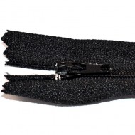 Fermoare nylon fixe nr. 3 - 20 cm negru