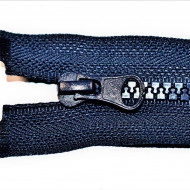Fermoare plastic detasabile nr. 5 - 80 cm bleumarin