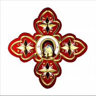 Ornament bisericesc - bordo