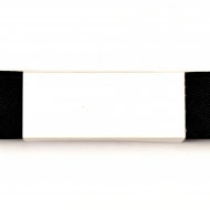 Panglica satin 15 mm - 10 m rola negru