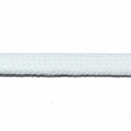 Snur plat Tiberiu 6 mm - 100 m rola - alb