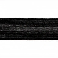 Tresa elastica Eva 20 mm - 10 m / rola negru - Img 2