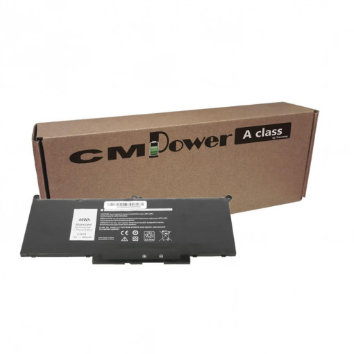 Baterie laptop CM Power compatibila cu Dell Latitude 7390, 7490 (5800 mAh) 0DM3WC DM3WC,F3YGT,MYJ96,5800 (44 Wh)