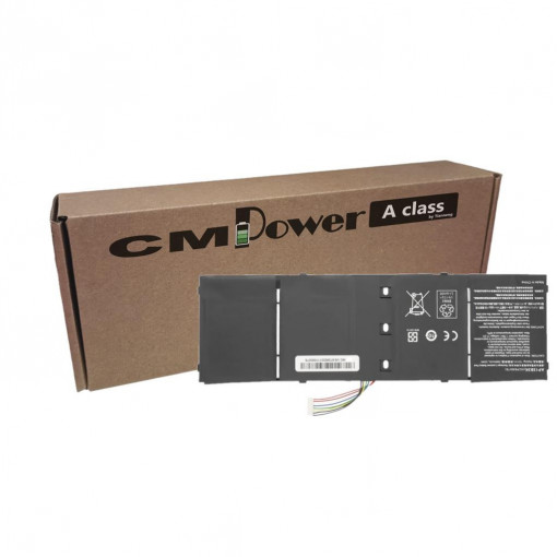 Baterie laptop CM Power compatibila cu Acer Aspire V5-552 V5-552P V5-572 V5-573 V5-573G AP13B3K,3560 (53 Wh)