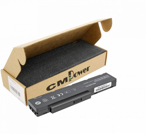 Baterie laptop CM Power compatibila cu Fujitsu Li3560, Li3710 SQU-808-F01 3UR18650-2-T0182 SQU-808-F02 SQU-809-F02