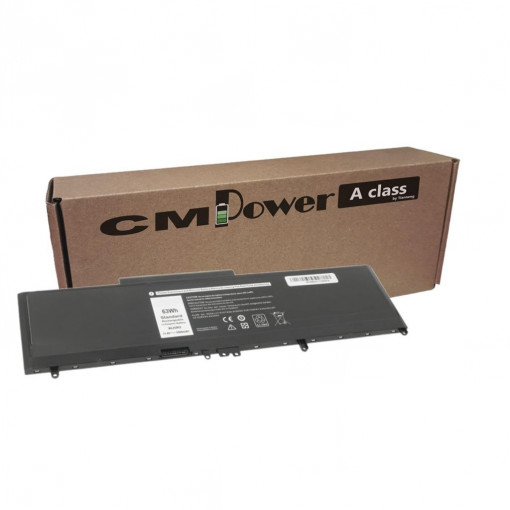 Baterie laptop CM Power compatibila cu Dell Latitude E5570 (5500mAh) - 11.4v WJ5R2,5500 (63 Wh)