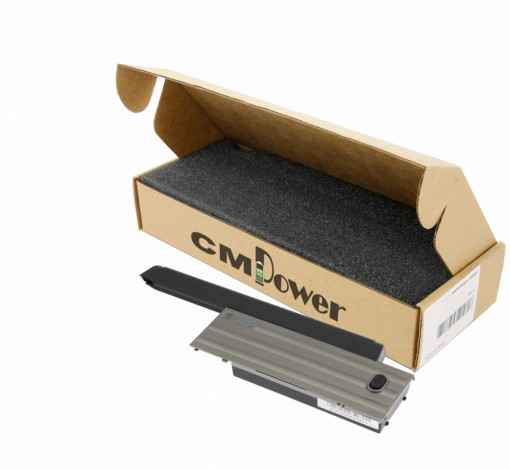 Baterie laptop CM Power compatibila cu Dell Latitude D620 (6600 mAh) JD634 TD175 TG226
