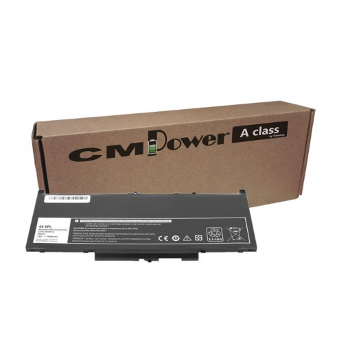 Baterie laptop CM Power compatibila cu Dell Latitude E7270, E7470 242WD 451-BBWR GG4FM J60J5 5800mAh