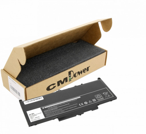 Baterie laptop CM Power compatibila cu Dell Latitude E7270, E7470 J60J5 J6OJ5 KNM09 MC34Y NJJ2H 5800mAh