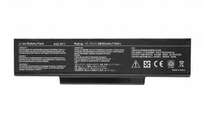 Baterie laptop CM Power compatibila cu Asus K72 K73 N73 X77 6600mAh