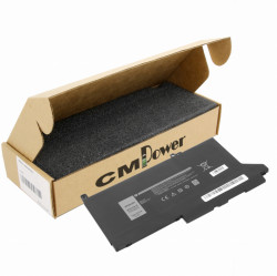 Baterie laptop CM Power compatibila cu Dell Latitude 7390, 7490 - 11.4V 3000mAh 451-BBZL C27RW DJ1J0 - Img 1