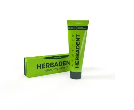 Herbadent ORIGINAL - Pasta de dinti din plante, cu fluor 75g - Img 2