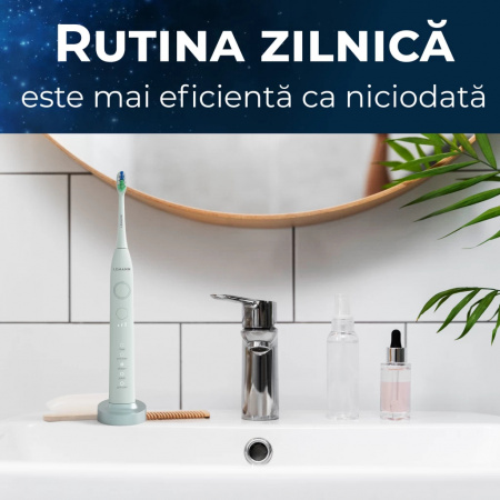 Periuță de dinți electrică Lemann UltraSonic Pro48 – Mystique Green - Img 7