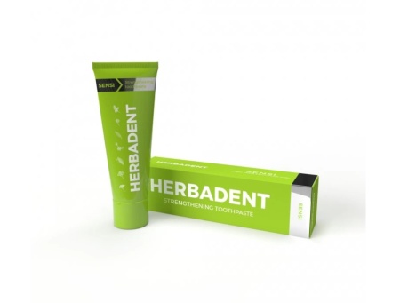 Herbadent SENSI- Pasta de dinti din plante pentru dinti sensibili 75g - Valabilitate 31,05,2026 - Img 2