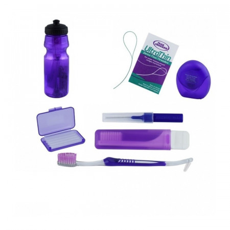 Kit igienizare ortodontic violet in sticla Falcon