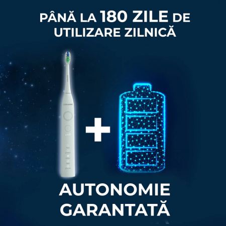 Periuță de dinți electrică Lemann UltraSonic Pro48 – Mystique Green - Img 4