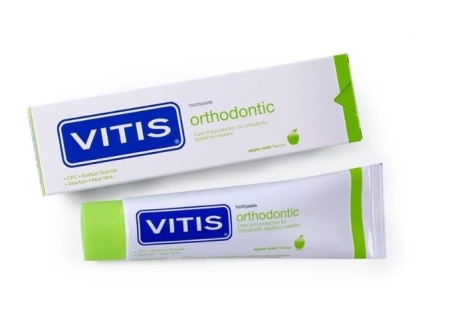 Vitis Ortho - Pasta de dinti Vitis Orthodontic 100ml - Img 2
