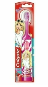 Colgate Barbie - Periuta de dinti electrica cu baterie inclusa, extra soft, 3+ ani - Img 3