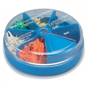 Kerr - Hawe Sycamore Interdental Wedges - Pene de lemn interdentare - kit asortat - 500 bucati